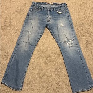 Guess Sky Blue Denim Jeans 36x34